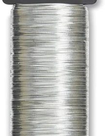 FloraCraft 26 Gauge Floral Wire 270 Feet Bright Silver