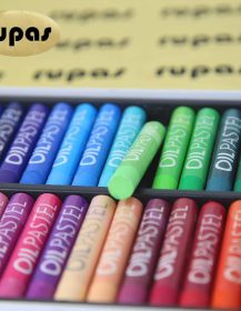Rupas Soft Oil Pastel 48 Color Set Professional Grade
